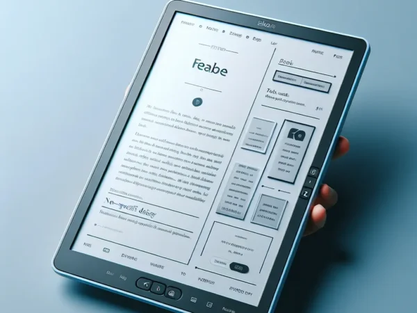 "Onyx Boox Note Air 3 with improved e-ink display showcased in tech article"
